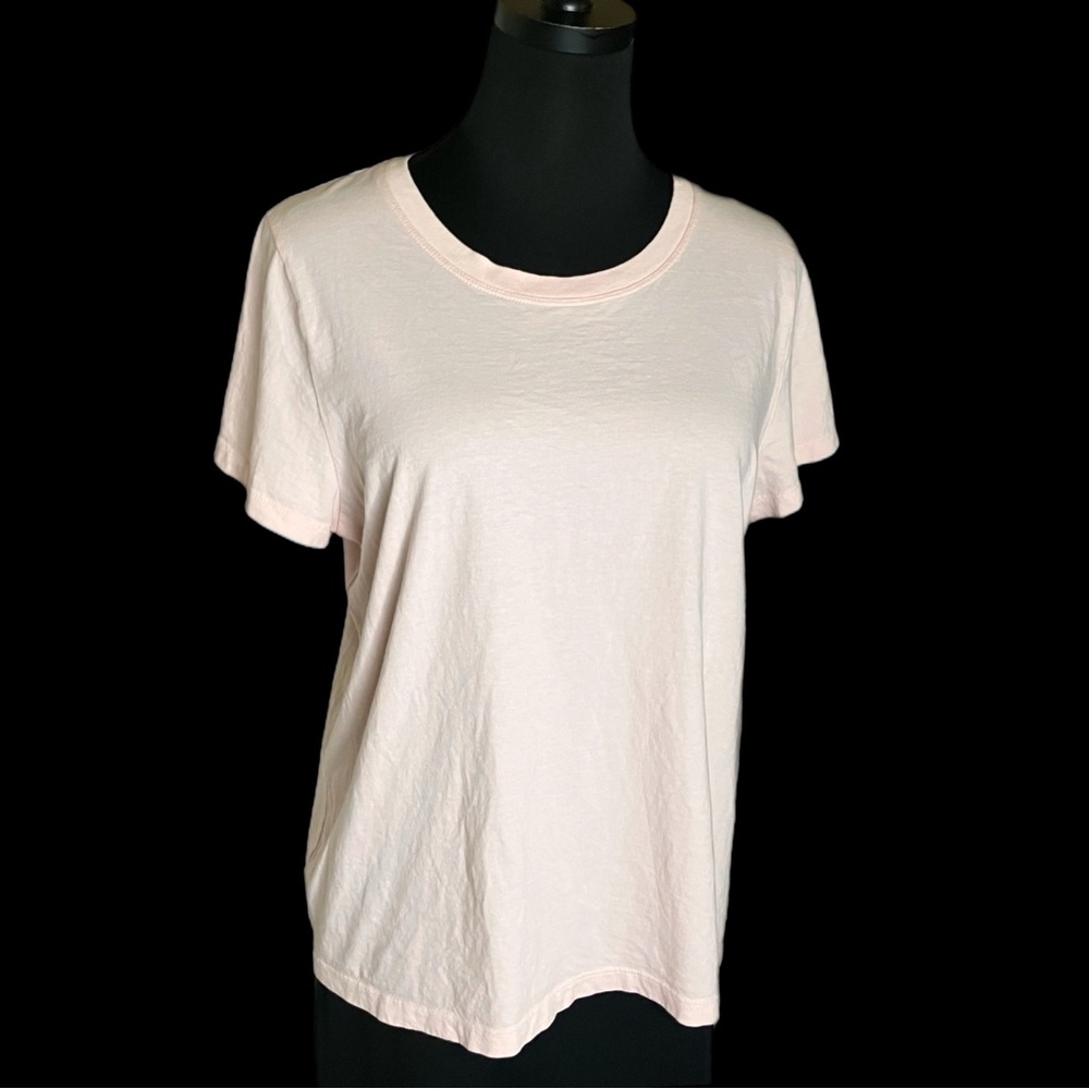 J. Crew Broken In Tee Size Large Cotton Pink